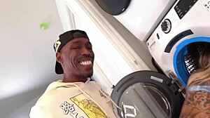 stuck in the dryer? my big ass roommate needs pounding now?