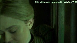Police Captain Exposes Cock to Blonde Dakota Fanning at Department