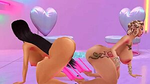 bridgette and barbie, wanna share this double dong deep