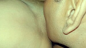 Wife's sister licks pussy moans during one night stand fuck