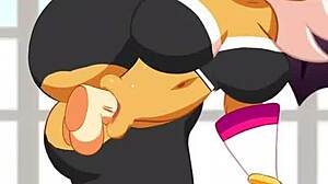Rouge the Bat Fucked in Riders Outfit