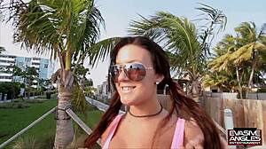 big boobie teen babysitter kelsey jones licks monster cock!