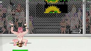 princess of the ring 2: lena battles vivian in fierce lesbian street wrestling