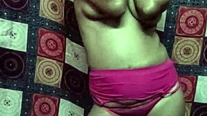 Wife Dances Seductively Then Fingers Pussy Teasing Her Watching Husband