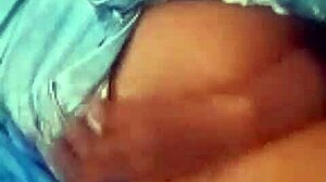 Ebony Squirts Gushers on Hospital Bed from Cucumber