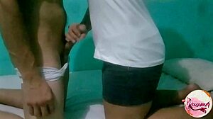 Neighbor Asked to Babysit Young Mexican Girl and Fucks Her Bent Over