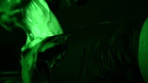 Latex Gloves Deliver Sticky Slimy Handjob Creampie Tease