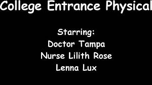 lenna lux bill gapes in spy cam gyno exam by doctor