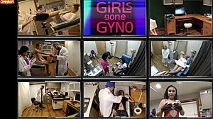 lenna lux bill gapes in spy cam gyno exam by doctor