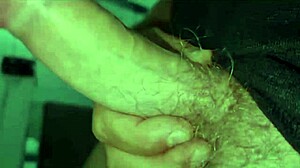 sensual guy masturbates piano closeup to massive orgasm