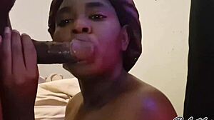 kept deepthroating until huge cum load filled my mouth