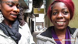 naughty ebony teen begs for public pussy licking orgasm