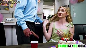 I fulfill stepdaughter's family fucking tradition now