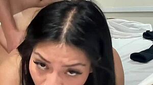 Wow! Cheating Mexicana Fucks Boss Raw In Motel!