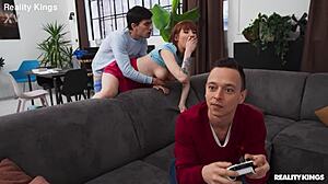 gamer girl grinds her athletic ass reality kings style 🍑🎮