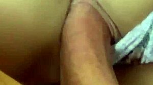 Skinny 18yo teen rides sugar daddy's cock after sloppy morning blowjob in pajamas!