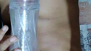 follando rico culito transparente con toys see-through young crossdresser!
