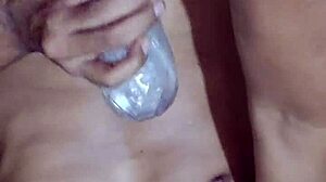 follando rico culito transparente con toys see-through young crossdresser!
