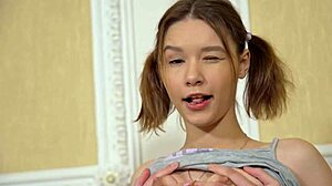 Daddy's Careful Anal Return To Skinny Teen's Narrow Asshole Don't Worry