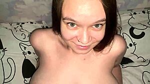 pov stepdaughter lays in my bed begging daddy fuck cum mouth dirty talk