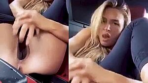 Let's Drive To Bisexual Lesbian Car Compilation Orgasms!