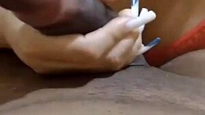 Extreme Humiliation Torments Submissive Cuckold into Massive Orgasm