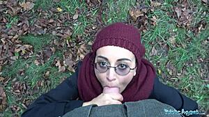 afghan public agent beauty pays big cock outdoor pov