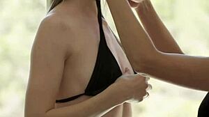 Wanna see lesbian teen Adel Morel lick her bff's wet pussy to squirting orgasm poolside?