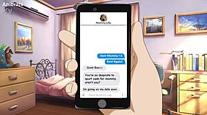 Dating sim brat trains you into paypiggy with fun tasks