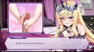 arrogant kaiju princess daigneux makes me cum from her teasing footjob