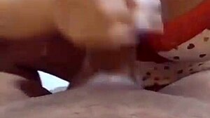 Extreme Humiliation Torments Submissive Cuckold into Massive Orgasm