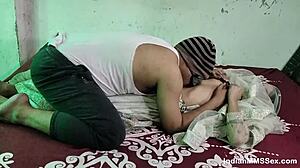 skinny indian bride wife shaved pussy fucked hard doggystyle