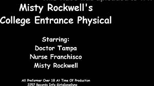 tampa uni physical misty rockwell anal finger exam 😈🍑