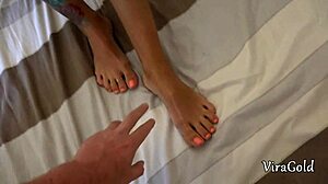 cum on camilla moon's pretty face in homemade pov