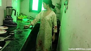 indian maid's kitchen cleaning turns rough
