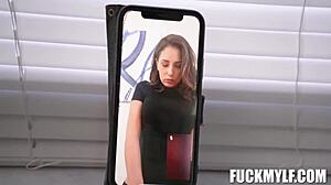 Ari Caught Fingering in Office Heat!