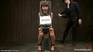 bound japanese slave gags on deepthroat while whipped rough?