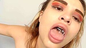 i devour this thick cock with my huge latina melons