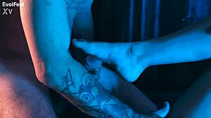 Craving Deep Pussy Lick Foot Worship Tease