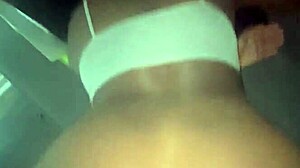 quickie pounding petite ebony nympho before momma gets home