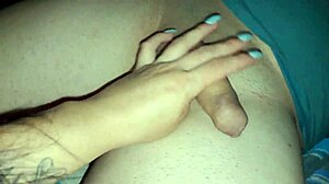 horny camper gets fucked hard outdoors on dirt from cowgirl to doggystyle