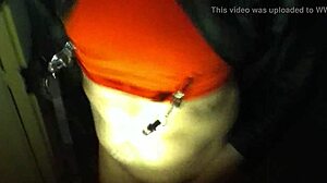 bdsm slave takes anal piss from mistress slettebak in total submission