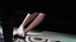 candid friends feet toes drenched in hot cum compilation