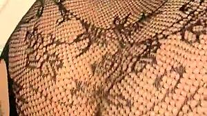 big ass latina in lingerie bent over for pov doggy creampie closeup