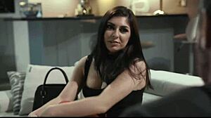 oh man this cheating husband roughly anals his small tits escort cowgirl style stockings on