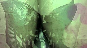 brazilian sissy shemale gapes tight ass with buttplug pump?