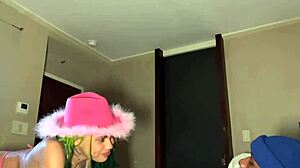 petite ebony takes bbc throat pussy stretch ends in huge creampie load