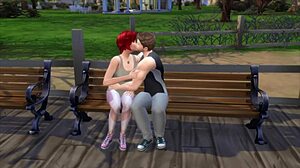 ever wondered how the sims fucks in a wild 3some 4some group with hot wives?