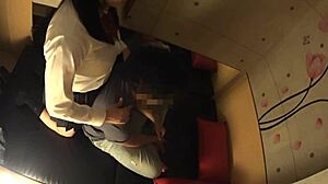 busty japanese schoolgirl's secret oily massage
