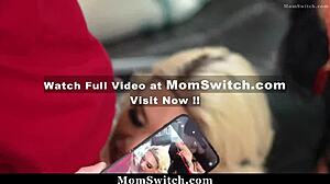 Stepmoms Tease Stepsons with Luscious Big Asses in Taboo Orgy
